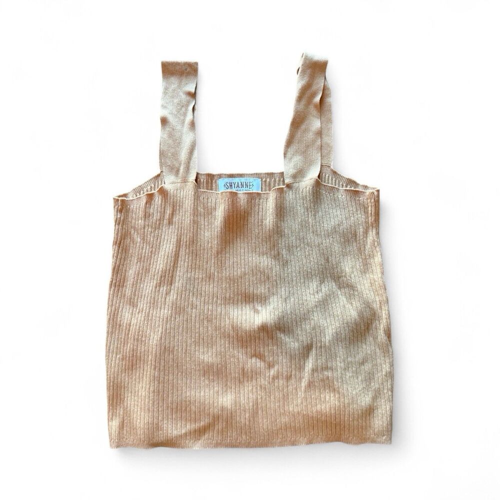 Shyanne Women’s Tank Top Tan Size Large